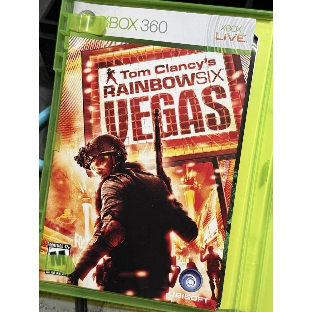 Tom Clancy's Rainbow Six Vegas Microsoft Xbox 360 CIB in great shape‎
